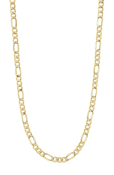 Shop Bony Levy 14k Gold Figaro Chain Necklace In 14k Yellow Gold