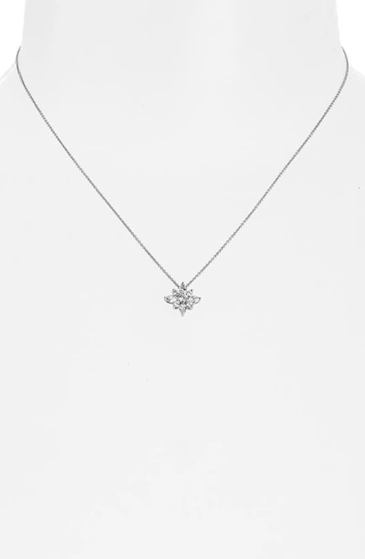Shop Kwiat Diamond Star Pendant Necklace In Platinum