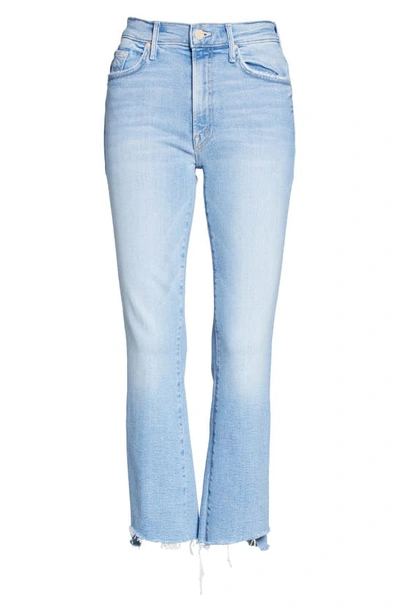 Mother The Insider Cropped Frayed High-rise Flared Jeans In Limited Edition  | ModeSens