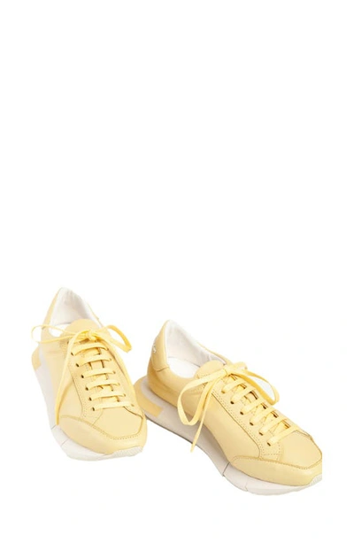 Shop Paloma Barceló Lisieux Sneaker In Pastel Yellow