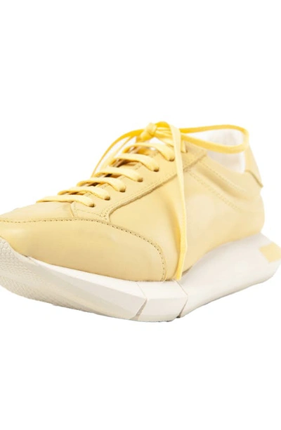 Shop Paloma Barceló Lisieux Sneaker In Pastel Yellow