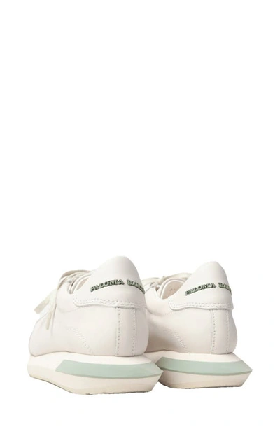 Shop Paloma Barceló Lisieux Sneaker In White/ Gesso-jadite