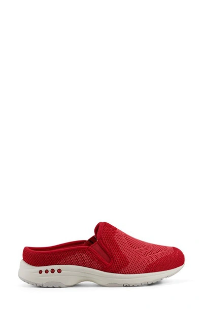 Easy Spirit Take Knit Slip-on Sneaker In Racing Red/ Hibiscus