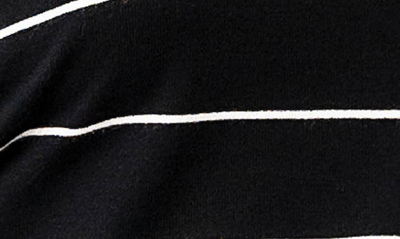 GIBSONLOOK GIBSONLOOK FROSTED STRIPE SWEATER 
