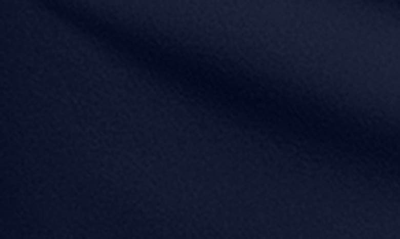 Betsy & Adam Womens Tuxedo Ruffle Cocktail And Party Dress In Navy