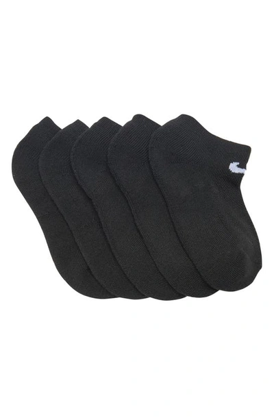 Shop Nike Mesh Cushion No-show Socks In Black