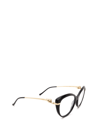 Shop Cartier Ct0283o Black Glasses