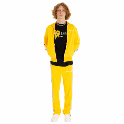Shop Palm Angels Classic Track Top In Giallo