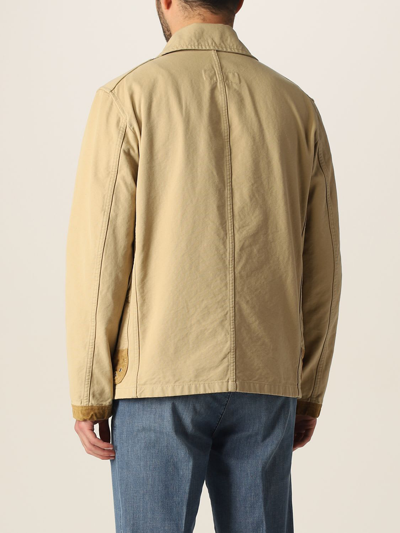 Shop Fay Jacket In Sand
