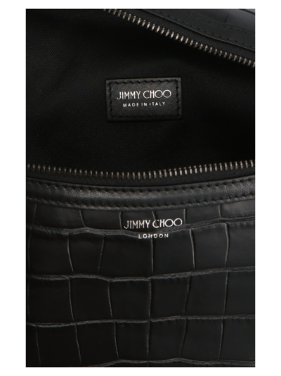 Shop Jimmy Choo York Bag In Black