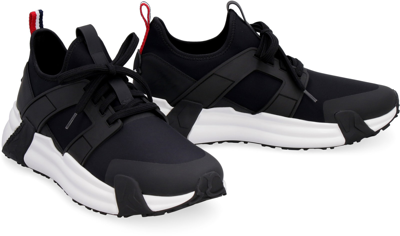 Moncler Lunarove Low-top Sneakers In Black