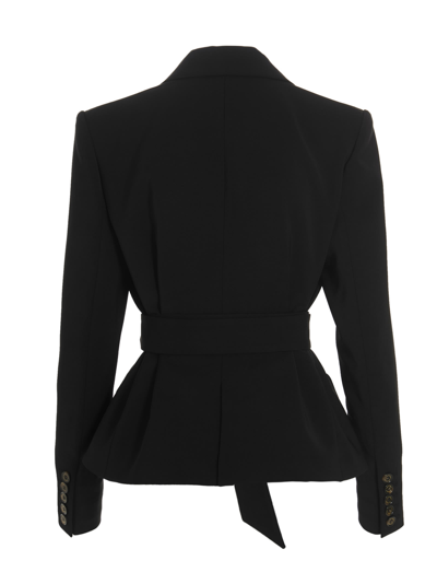 Shop Alexandre Vauthier Blazer In Black