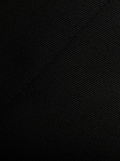 Shop Ganni Twill Suiting In Black