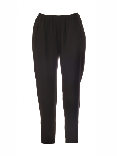 Shop Stella Mccartney Jogging Trousers Straight Leg In Black
