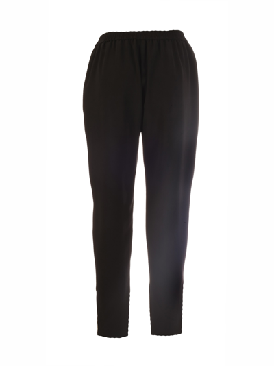 Shop Stella Mccartney Jogging Trousers Straight Leg In Black