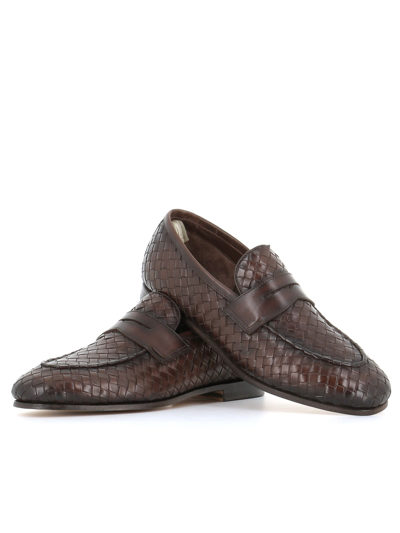 Shop Officine Creative Loafer Barona/003 In Brown