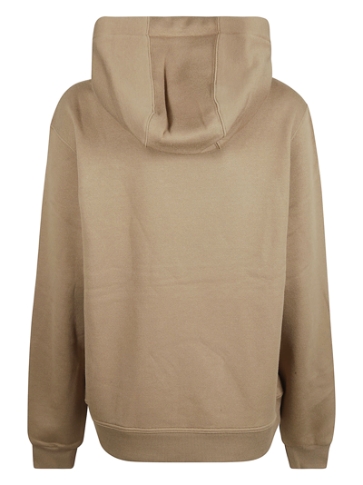 Shop Burberry Poulter Rdk Hoodie In Camel