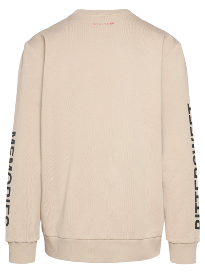 Shop Alyx Beige Cotton Sweatshirt