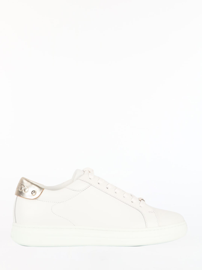 Shop Jimmy Choo Rome/f White Sneakers