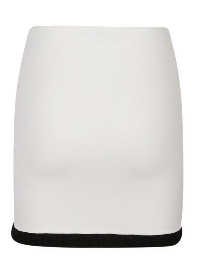 Alexander Wang T T By Alexander Wang Skirts In White/black