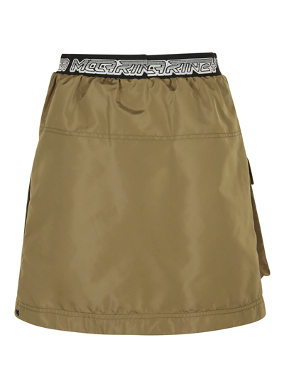 Shop Stella Mccartney Skirt In Khaki