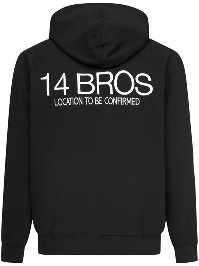 Shop 14 Bros Sweatshirt In Black