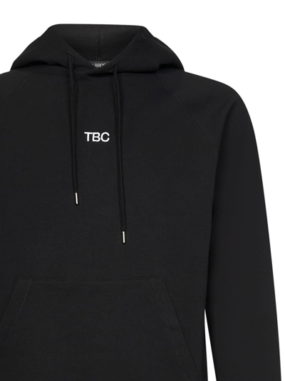 14 Bros Logo Embroidery Hoodie In Black