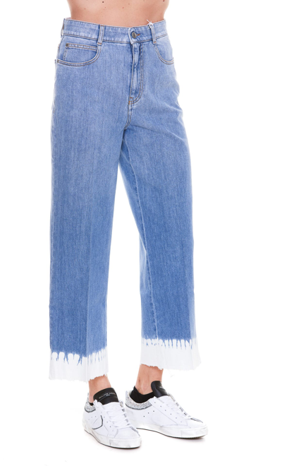 Shop Stella Mccartney High Rise Denim Jeans In Blue