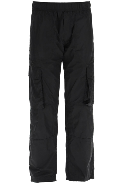 Shop 44 Label Group Derange Cargo Trousers In Black (black)