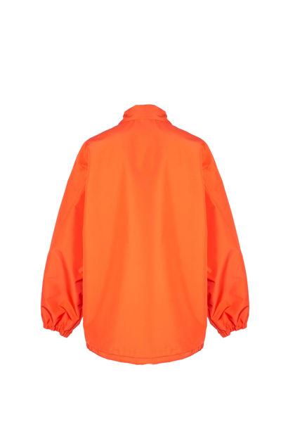 Shop Khrisjoy Coach Jacket In Orange