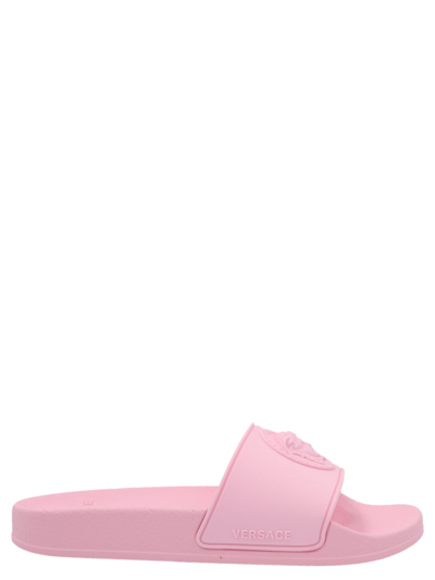 Shop Versace Medusa 3d Shoes In Pink