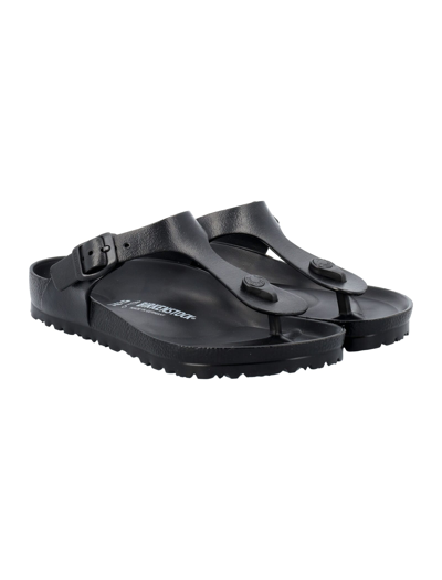 Birkenstock Gizeh Eva Thong Sandals In Black