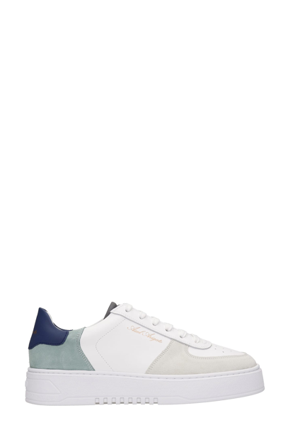 Shop Axel Arigato Orbit Sneakers In White Leather