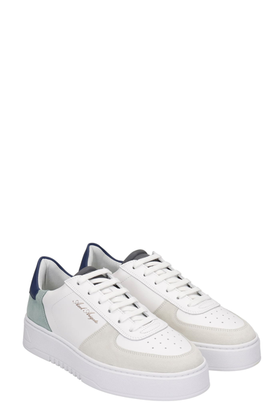 Shop Axel Arigato Orbit Sneakers In White Leather