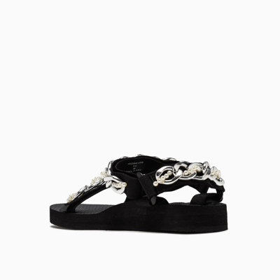 Shop Arizona Love Trekki Chain Sandals In Chain Silver