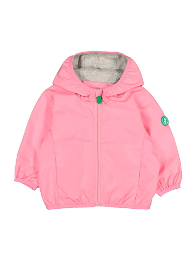 Shop Save The Duck Kids Fuchsia Jacket For Girls