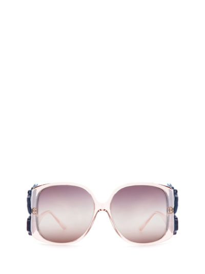 Shop Giorgio Armani Sunglasses In Pink