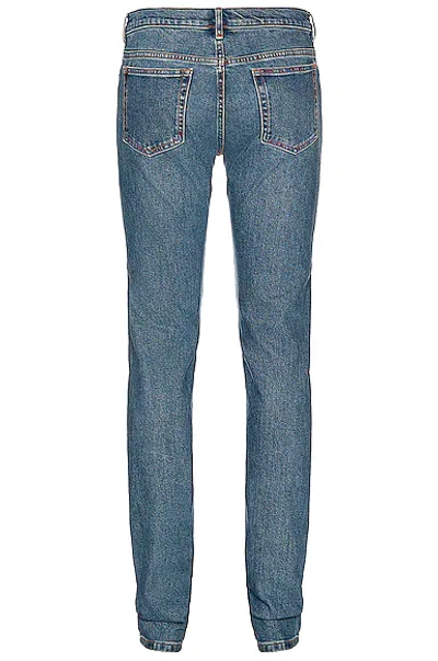 Shop Apc Petit Standard Straight Leg Jean In Washed Indigo