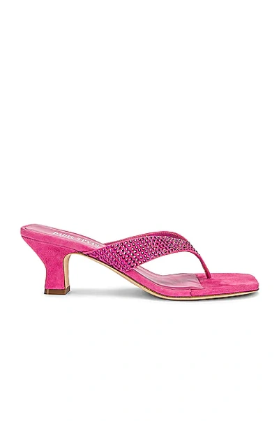 Shop Paris Texas Holly Portofino 55 Sandal In Shocking Pink