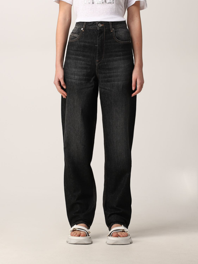Shop Isabel Marant Étoile Jeans In Washed Denim In Black
