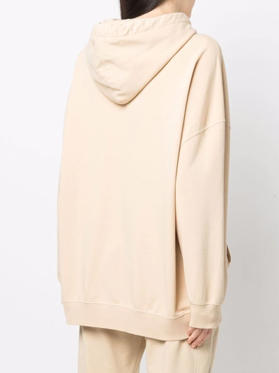 Brunello Cucinelli Logo-print Pullover Hoodie In Yellow