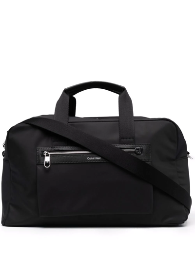 Shop Calvin Klein Repreve Weekender Bag In Black