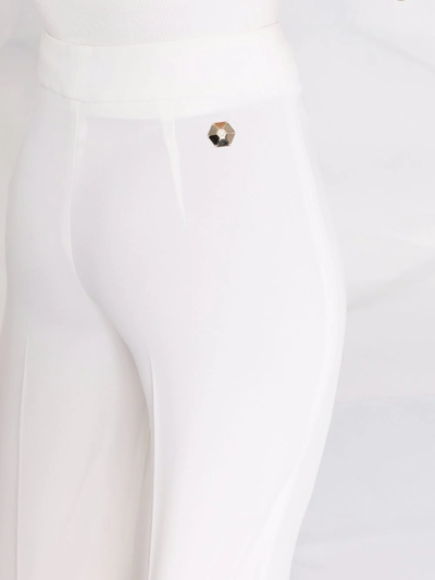 Philipp Plein Palace Fit Trousers In White