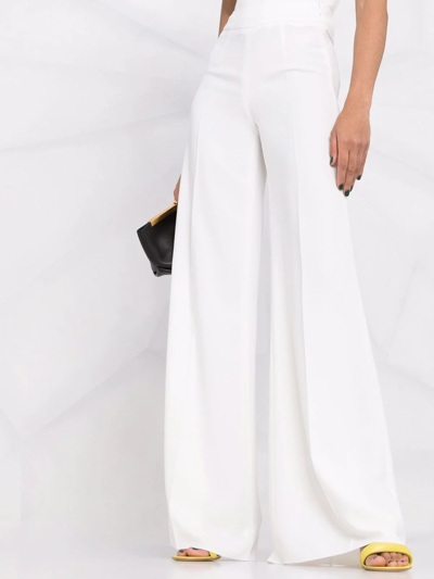 Shop Philipp Plein Palace Fit Trousers In White