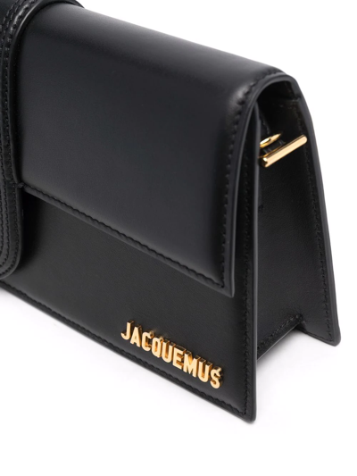 Shop Jacquemus Le Bambino Long Shoulder Bag In Black
