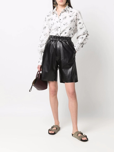 Woolrich Sketch-style Print Shirt In White