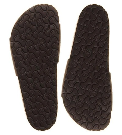 Shop Birkenstock Madrid Faux-leather Sandals In Mocha Nubuck