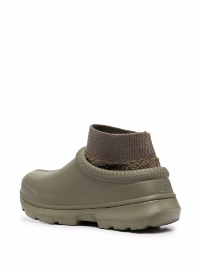 Shop Ugg Tasman X Sock-style Ankle Boots In Green