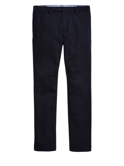 Shop Polo Ralph Lauren Stretch Flat Front Pants In Sand