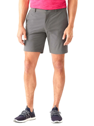 Shop Tommy Bahama Men's Islandzone Chip Shot 8-inch Shorts In Fog Grey